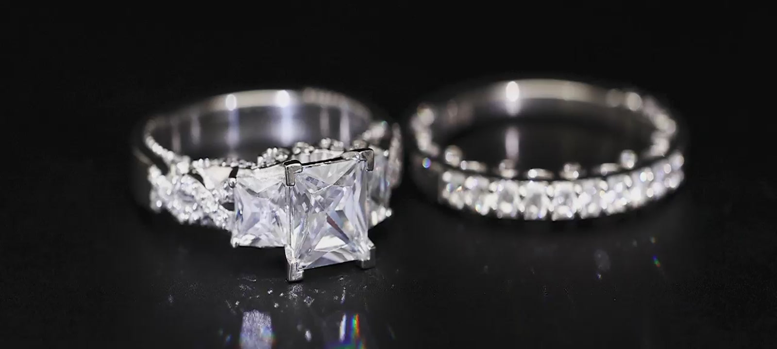360° View | Royal Princess Bridal Set–Timeless Radiance – Woofora