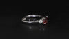 360° View | Three-Stone Spark – Round & Pear Harmony Ring – Woofora